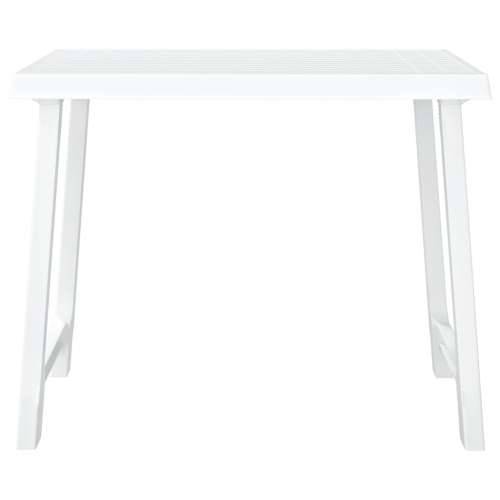Stol za kampiranje bijeli 79 x 56 x 64 cm PP izgled drva - Bijela 1 Cijena