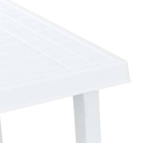 Stol za kampiranje bijeli 79 x 56 x 64 cm PP izgled drva - Bijela 1 Cijena