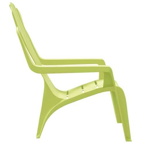 Vrtne stolice za djecu 2 kom zelene 37x34x44 cm PP izgled drva - Zelena 2 Cijena