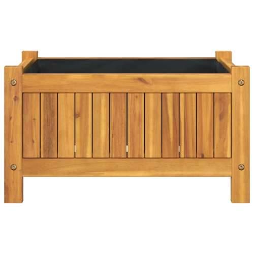 Vrtna sadilica s oblogom 54x31x30 cm od masivnog drva bagrema - 54 x 31 x 30 cm 1 Cijena