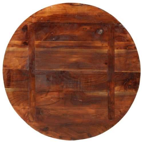 Stolna ploča Ø 80 x 1,5 cm okrugla od masivnog obnovljenog drva - Obnovljeno drvo (višebojno) 80 cm 1 15 mm Cijena