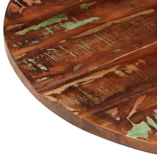 Stolna ploča Ø 80 x 1,5 cm okrugla od masivnog obnovljenog drva - Obnovljeno drvo (višebojno) 80 cm 1 15 mm Cijena