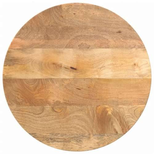 Stolna ploča Ø 50 x 2,5 cm okrugla od masivnog drva manga - Drvo manga (prirodno) 50 cm 1 25 mm Cijena