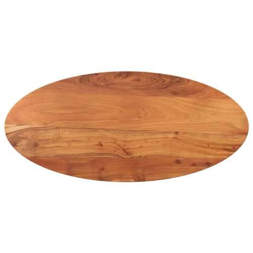 Stolna ploča 110x50x2,5 cm ovalna od masivnog drva bagrema