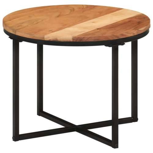 Stolić za kavu 45x45x35 cm od masivnog drva bagrema i željeza - 45 x 45 x 35 cm 1 Cijena