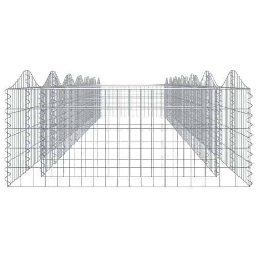 Lučna gabionska povišena gredica 600x100x50cm pocinčano željezo - 600 x 100 x 50 cm 1 Cijena