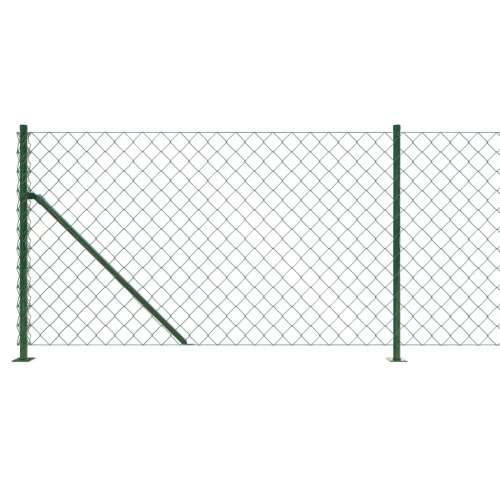 Žičana ograda s prirubnicom zelena 1,1 x 10 m Cijena