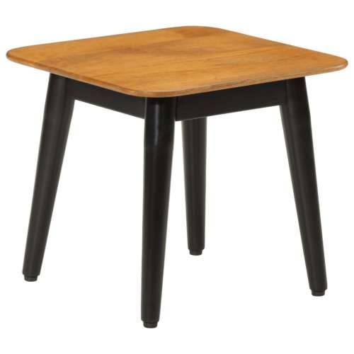 Stolić za kavu 45 x 45 x 40 cm od masivnog drva manga i željeza - Smeđa i crna 45 x 45 x 40 cm 1 Cijena