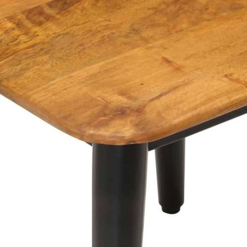 Stolić za kavu 45 x 45 x 40 cm od masivnog drva manga i željeza - Smeđa i crna 45 x 45 x 40 cm 1 Cijena