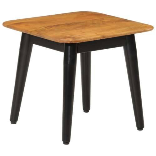 Stolić za kavu 45 x 45 x 40 cm od masivnog drva manga i željeza - Smeđa i crna 45 x 45 x 40 cm 1 Cijena