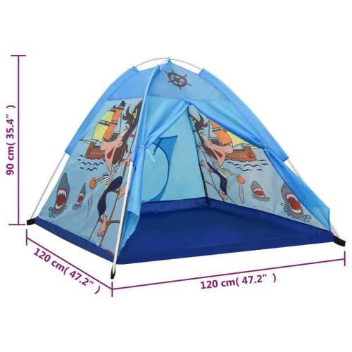 Dječji šator za igru plavi 120 x 120 x 90 cm Cijena