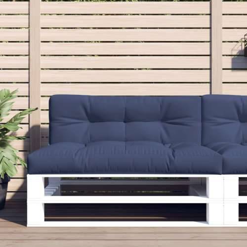 Jastuci za palete 2 kom modri od tkanine - Modra 120 x 80 x 12 cm 1 Cijena