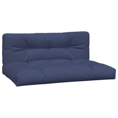 Jastuci za palete 2 kom modri od tkanine - Modra 120 x 80 x 12 cm 1 Cijena