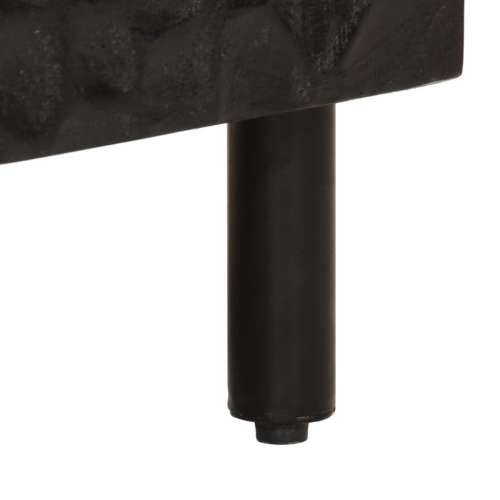 Kupaonski ormarić za Lavabo - Umivaonik crni 62x33x58 cm od drva manga - Crna 1 Cijena
