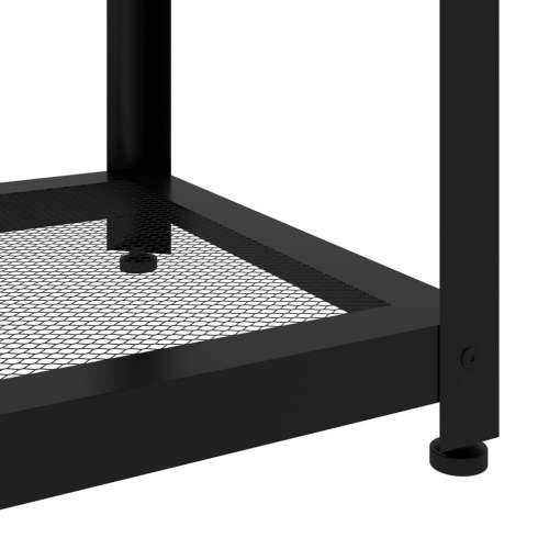 Stolić za kavu svjetlosmeđi i crni 90x45x45 cm MDF i željezo - Svjetlosmeđa 1 Cijena