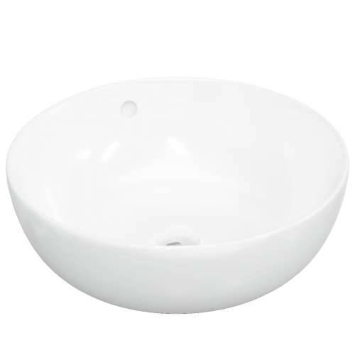 Lavabo - Umivaonik bijeli 44x17 cm keramički okrugli Cijena