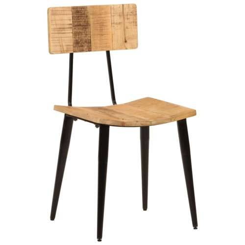 Blagovaonske stolice 2 kom 44x40x80 cm od masivnog drva manga - 2 masivno drvo manga Cijena