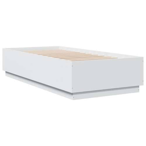Okvir za krevet bijeli 120 x 200 cm konstruirano drvo - Bijela 100 x 200 cm Cijena