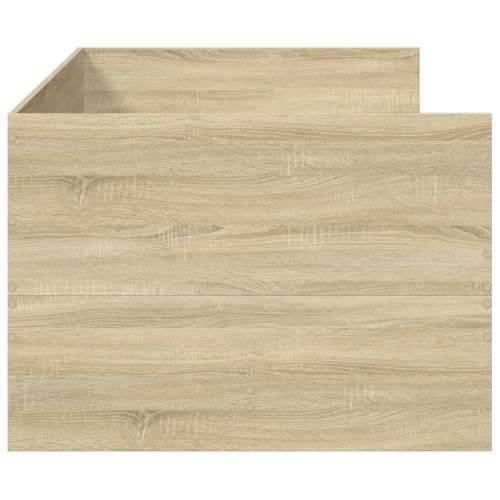 Dnevni krevet s ladicama bez madraca boja hrasta 90x200 cm - sonoma hrast 90 x 200 cm Cijena