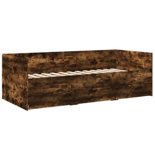 Dnevni krevet s ladicama bez madraca boja hrasta 90x190 cm - Dimljeni hrast 90 x 190 cm Cijena