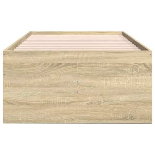 Dnevni krevet s ladicama bez madraca boja hrasta 90x190 cm - sonoma hrast 90 x 190 cm Cijena