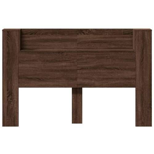 Ormarić za uzglavlje LED boja smeđeg hrasta 160x16,5x103,5 cm Smeđi hrast 160 x 16.5 x 103.5 cm 1 Cijena