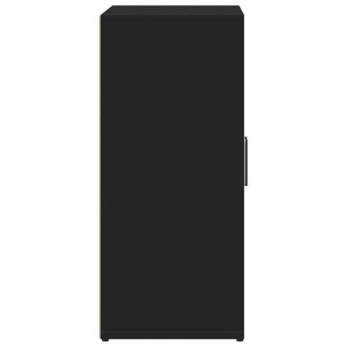 Komoda crna 60 x 31 x 70 cm od konstruiranog drva - Crna 1 Cijena