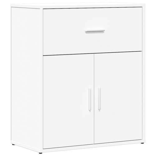 Komoda bijela 60 x 31 x 70 cm od konstruiranog drva - Bijela 1 Cijena