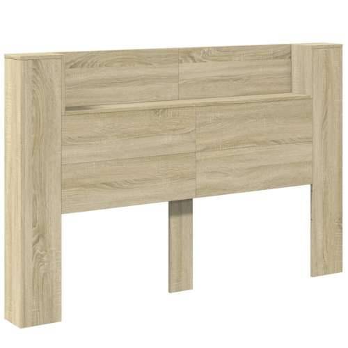 Ormarić za uzglavlje LED boja hrasta sonome 160x16,5x103,5 cm - sonoma hrast 160 x 16.5 x 103.5 cm 1 Cijena