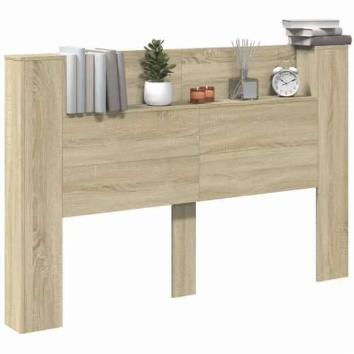 Ormarić za uzglavlje LED boja hrasta sonome 160x16,5x103,5 cm - sonoma hrast 160 x 16.5 x 103.5 cm 1 Cijena