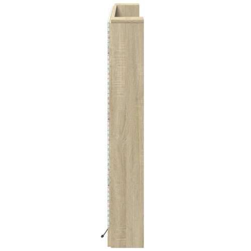 Ormarić za uzglavlje LED boja hrasta sonome 160x16,5x103,5 cm - sonoma hrast 160 x 16.5 x 103.5 cm 1 Cijena