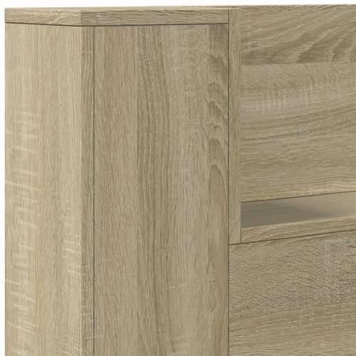 Ormarić za uzglavlje LED boja hrasta sonome 160x16,5x103,5 cm - sonoma hrast 160 x 16.5 x 103.5 cm 1 Cijena