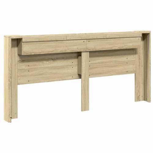 Ormarić za uzglavlje LED boja hrasta sonome 220x16,5x103,5 cm - sonoma hrast 220 x 16.5 x 103.5 cm 1 Cijena