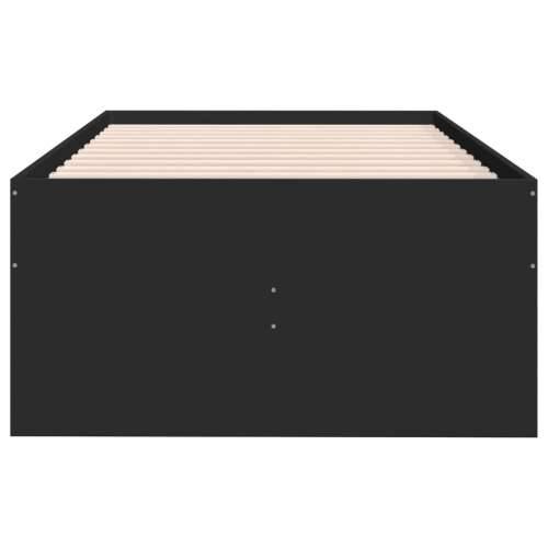 Dnevni krevet s ladicama bez madraca crni 100 x 200 cm - Crna 100 x 200 cm Cijena
