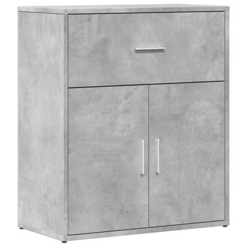 Komoda beton siva 60 x 31 x 70 cm od konstruiranog drva - Beton siva 1 Cijena