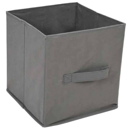 Ormarić za pohranu s 3 platnene ladice sivi 34x34x101 cm čelik Cijena