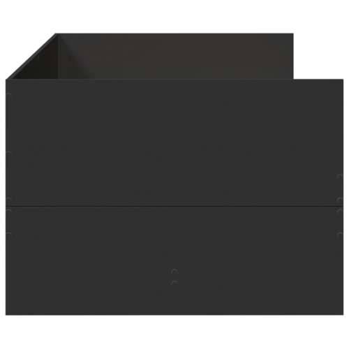 Dnevni krevet s ladicama bez madraca crni 90x190 cm - Crna 90 x 190 cm Cijena