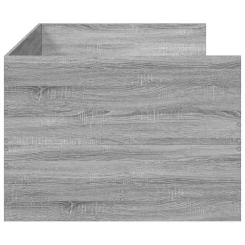 Dnevni krevet s ladicama bez madraca siva boja hrasta 90x190 cm - Sivi hrast sonoma 90 x 190 cm Cijena