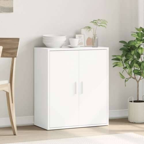 Komoda bijela 60 x 31 x 70 cm od konstruiranog drva - Bijela 1 Cijena