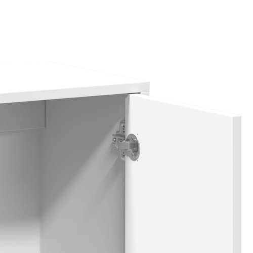 Komoda bijela 60 x 31 x 70 cm od konstruiranog drva - Bijela 1 Cijena