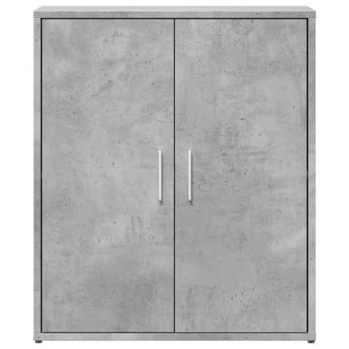Komoda beton siva 60 x 31 x 70 cm od konstruiranog drva - Beton siva 1 Cijena