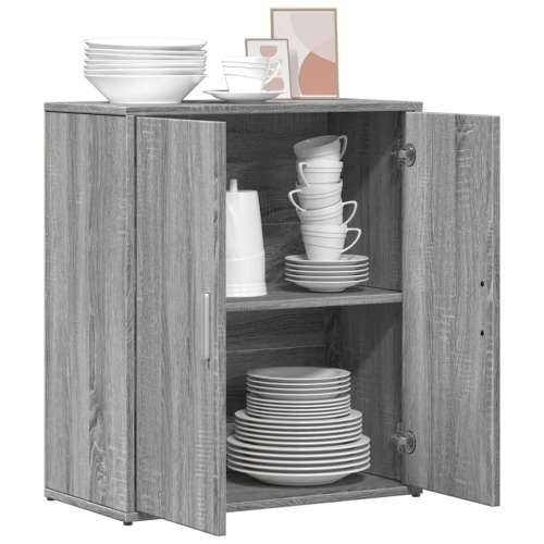 Komoda siva boja hrasta 60x31x70cm od konstruiranog drva - Sivi hrast sonoma 1 Cijena