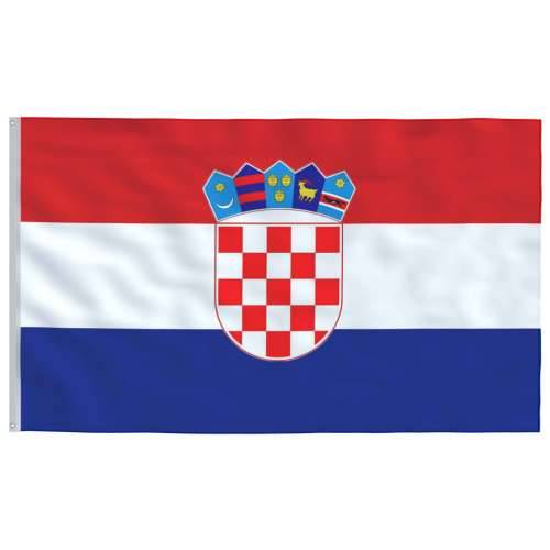Hrvatska zastava i jarbol 5,55 m aluminijski - 5.55 m Hrvatska Cijena