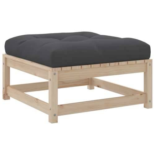 Vrtna garnitura - 6-dijelni set vrtnih sofa od masivne borovine s jastucima - Prirodna boja bora 1 Cijena