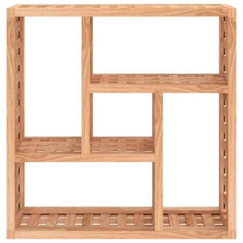 Zidna polica 49 x 15 x 49 cm od masivnog drva oraha Cijena