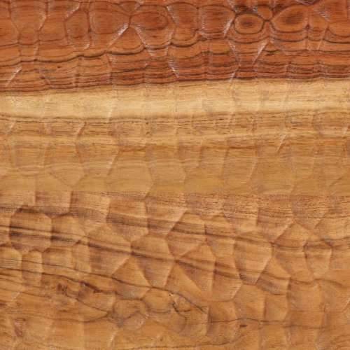Noćni ormarić 50 x 33 x 60 cm od masivnog drva bagrema - Prirodna 1 Masivno bagremovo drvo Cijena