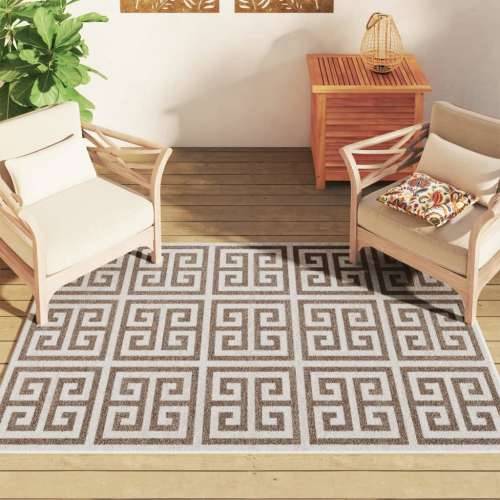 Unutarnji i vanjski tepih raznobojni 120 x 180 cm protuklizni - Četvrtasto 120 x 180 cm Cijena