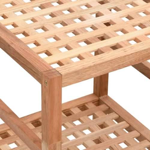 Kupaonska polica 35,5 x 35,5 x 112,5 cm od masivnog drva oraha - 1 112.5 cm Cijena