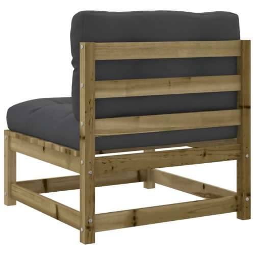 Vrtna garnitura - 6-dijelni set vrtnih sofa od impregnirane borovine s jastucima - Prirodno impregnirano 1 Cijena