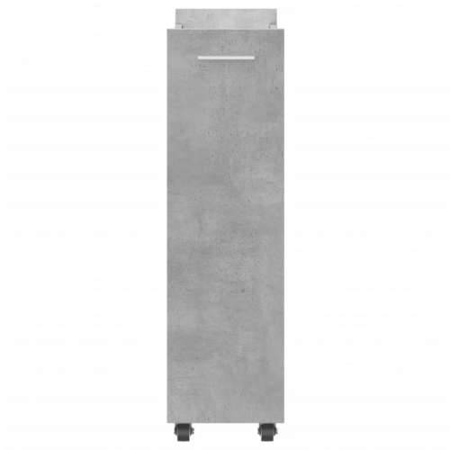 Ormarić s kotačima betonska siva 60x22x79cm konstruiranog drva Beton siva 1 Cijena